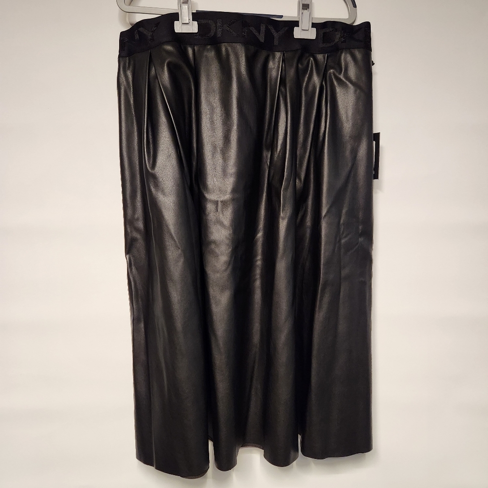DKNY Leather skirt